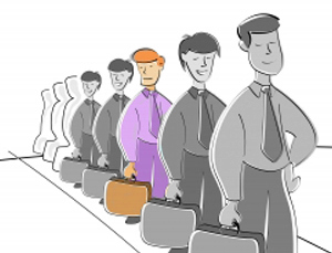 animated job applicant realizes he's done job application mistakes