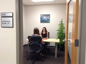 the wrong seat, one of the funny job interview stories