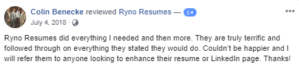 10 Best Marketing Resume Writing Services: Ryno Resumes Review (Facebook)